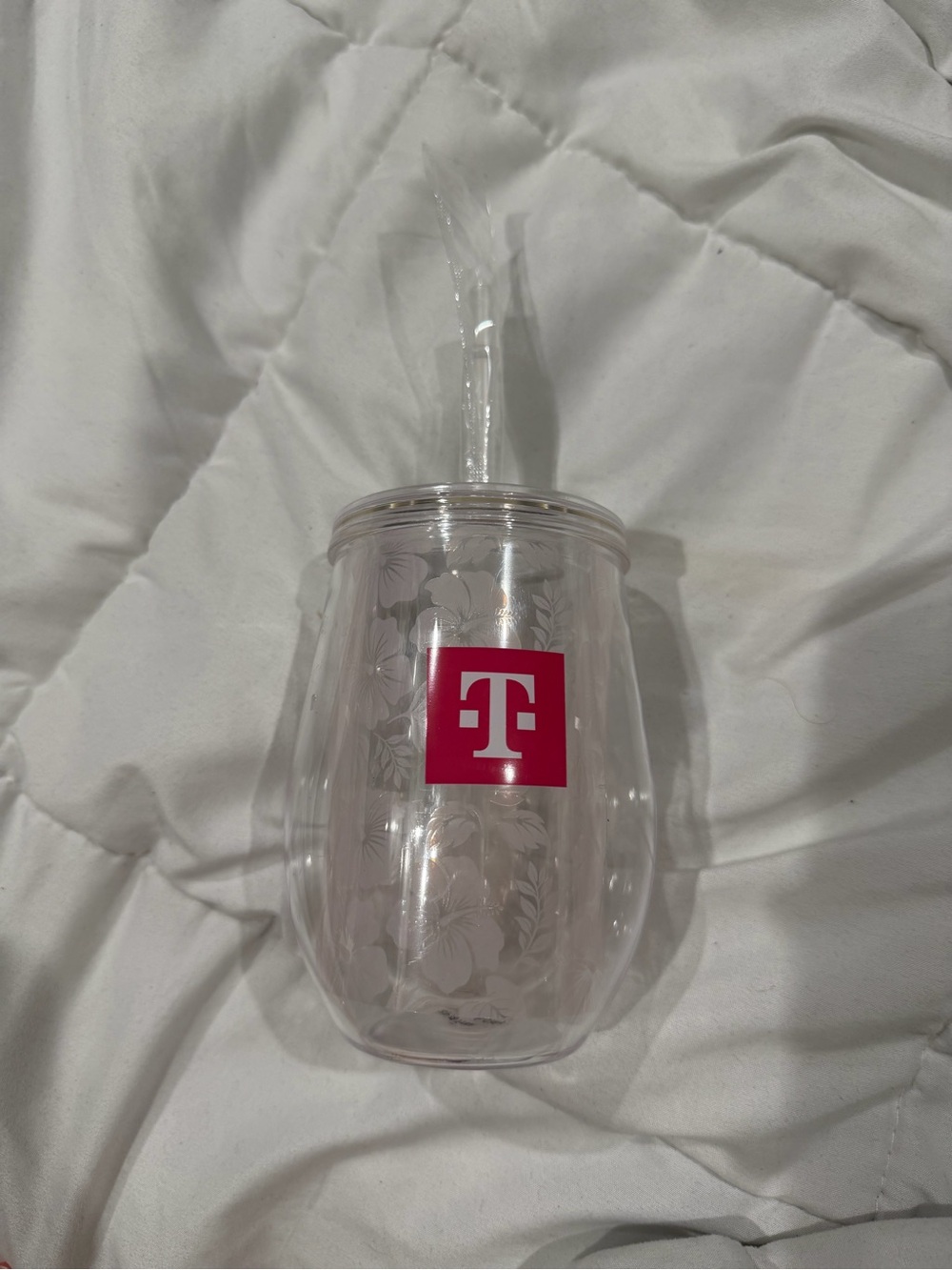 T-mobile Logo Insulated Tumbler with Straw
